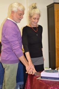 Mark & Sally Cut Cake